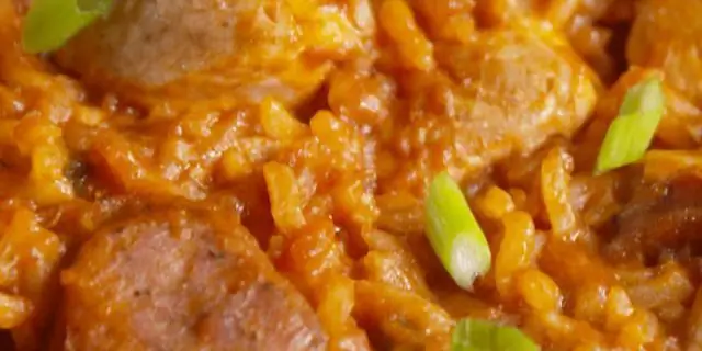 Лучший рецепт каджунской рисовой запеканки - Как приготовить каджунскую рисовую запеканку
