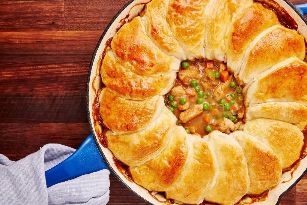 Лучший рецепт пирога с курицей на сковороде - Как приготовить пирог с курицей на сковороде