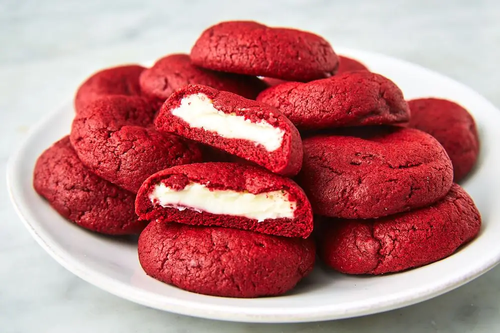 Лучший рецепт печенья Red Velvet наизнанку - Как сделать Red Velvet наизнанку