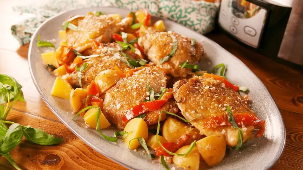 Лучший рецепт курицы по-тоскански в мультиварке - Как приготовить курицу по-тоскански в мультиварке