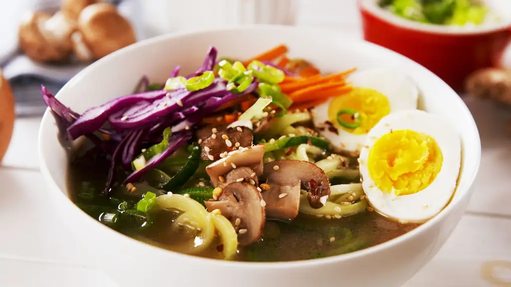 Лучший рецепт рамэна Zoodle - Как приготовить рамен с лапшой из цуккини