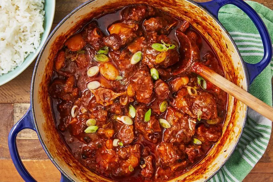 Лучший рецепт ямайского рагу из бычьего хвоста - Как приготовить ямайское рагу из бычьего хвоста