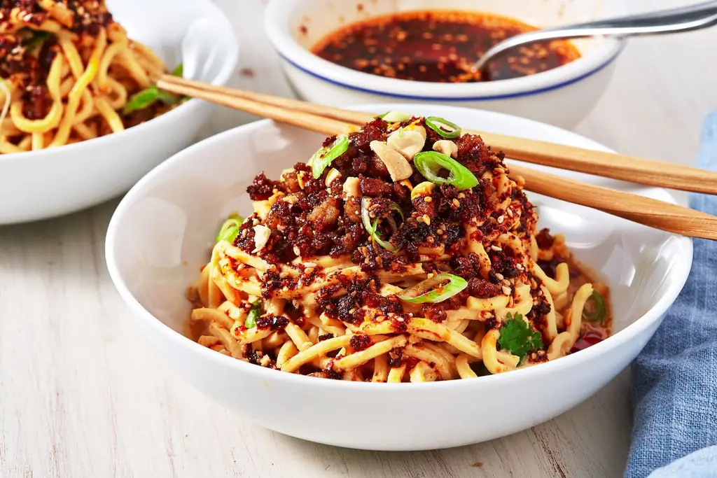Dan Dan Noodles - Как приготовить лапшу Dan Dan