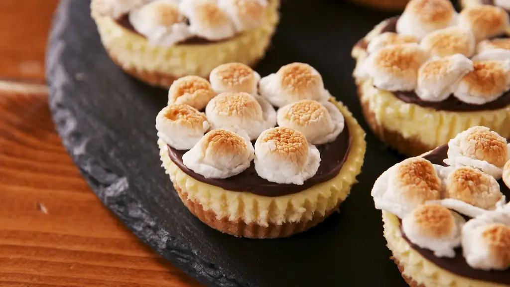 Лучший рецепт чизкейков Mini S'mores - Как приготовить чизкейки Mini S'mores