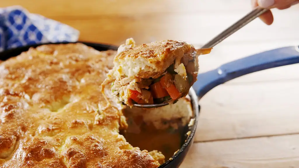 Лучший рецепт кето-куриного пирога - Как приготовить кето-куриный пирог