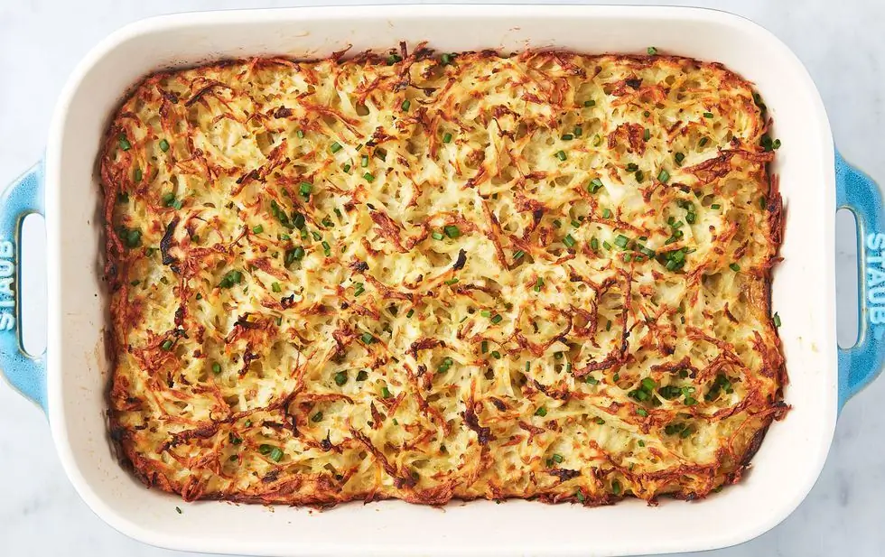 Лучший рецепт картофельного кугеля - Как приготовить картофельный кугель