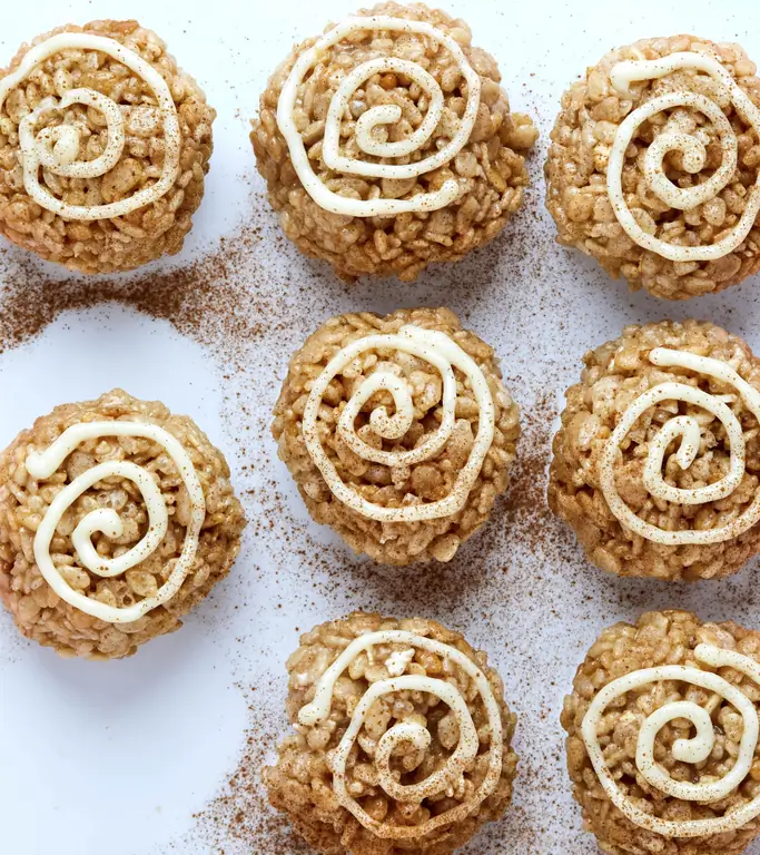 Роллы с корицей и рисом Krispies Treats Рецепт