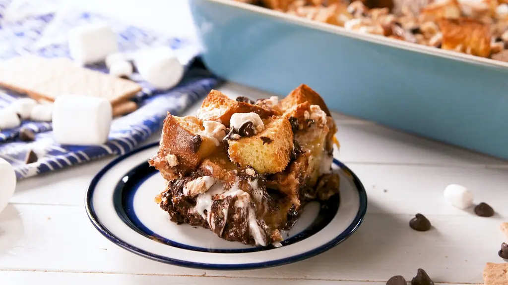 Запеканка с французскими тостами S’mores - Как приготовить запеканку с французскими тостами S’mores