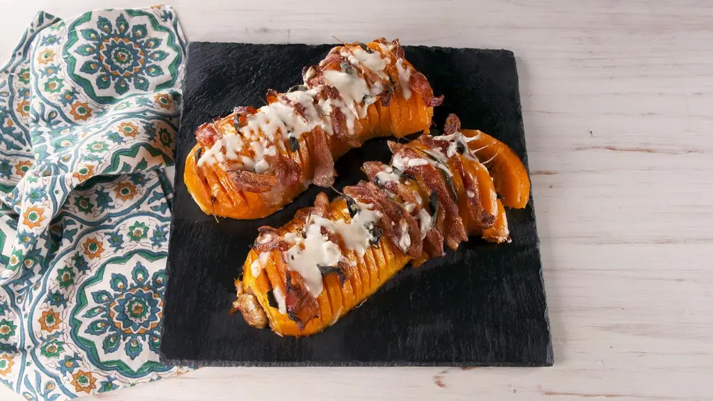 Лучшая мускатная тыква с беконом Hasselback – Как приготовить мускатную тыкву с беконом Hasselback