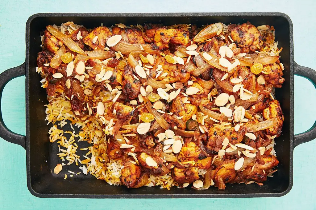 Лучший куриный бирьяни - Как приготовить куриный бирьяни