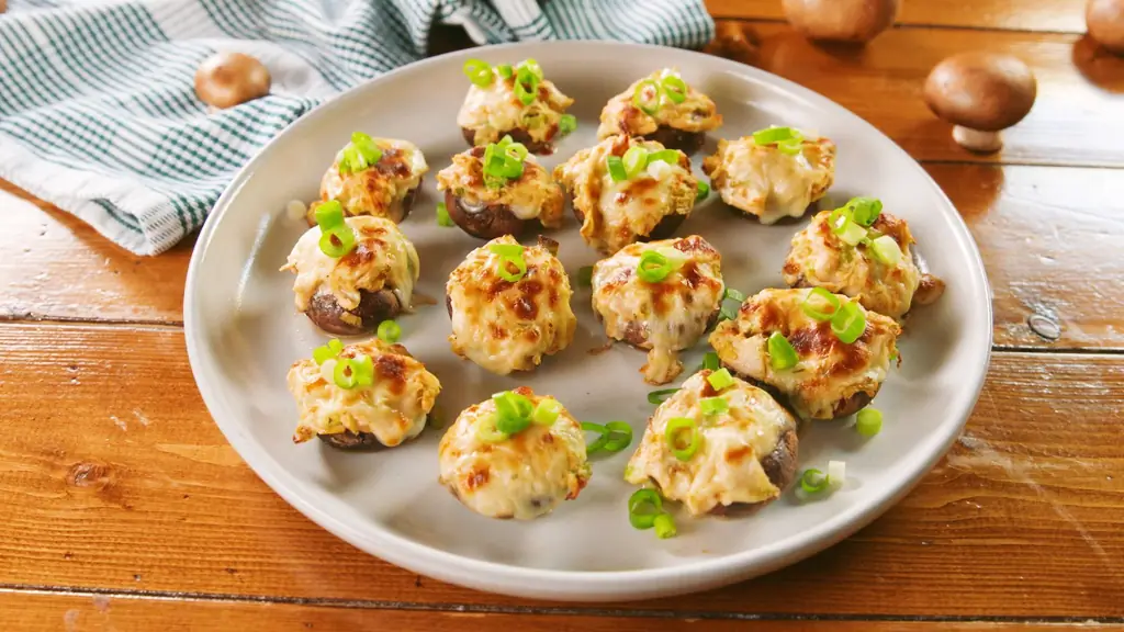 Лучший рецепт куриных фаршированных грибов с артишоками - Как приготовить куриные фаршированные грибы с артишоками