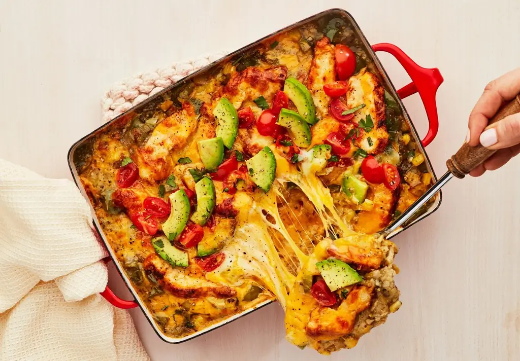Лучшая запеченная куриная энчилада - Рецепт запекания куриной энчилады
