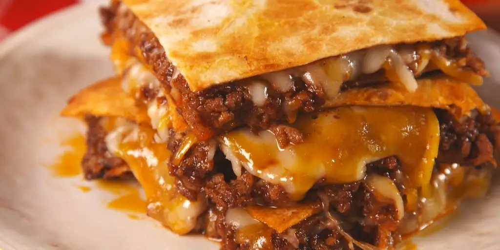 Лучший рецепт кесадильи Sloppy Joe - Как приготовить кесадилью Sloppy Joe