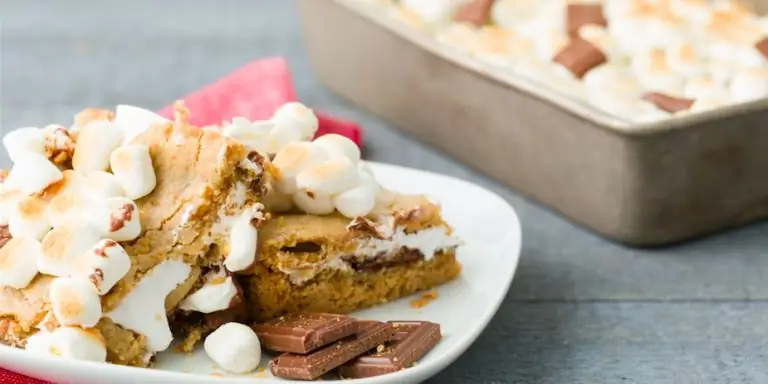 S'mores Cookie Bars - Лучшие десертные батончики
