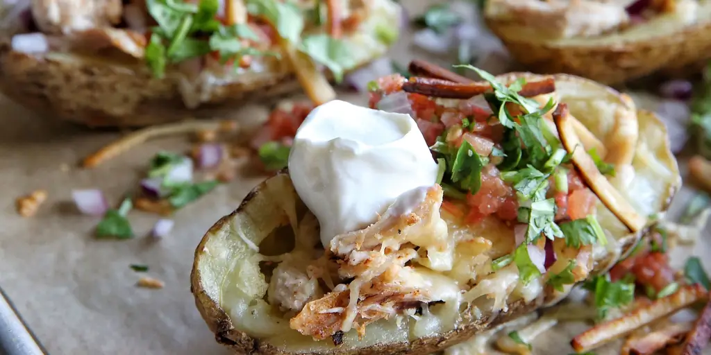 Лучший рецепт картофельной кожуры Tex-Mex - Как сделать картофельную кожуру Tex-Mex