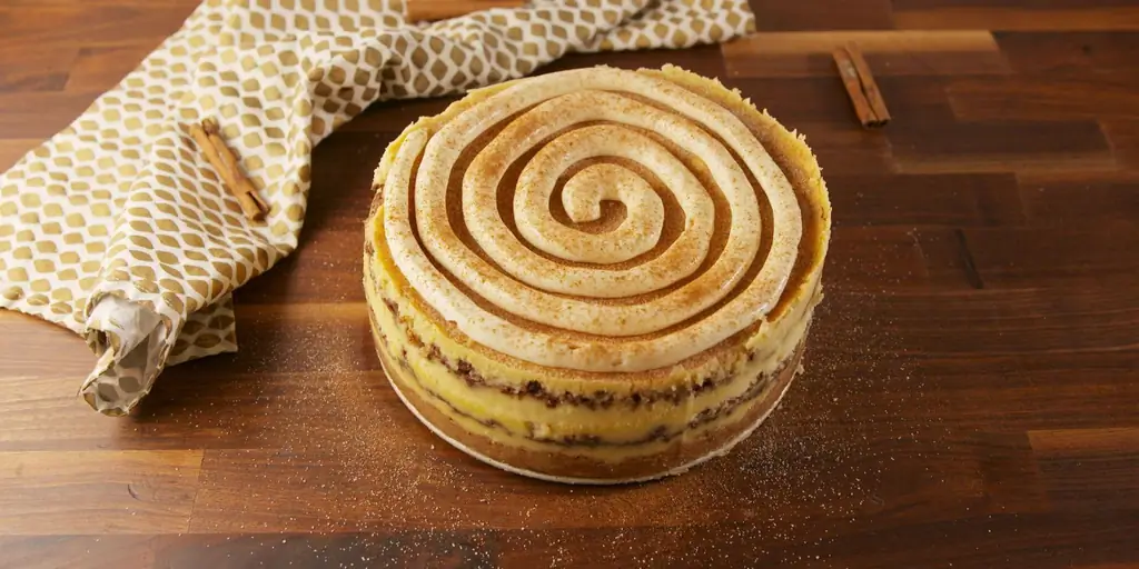 Лучший рецепт чизкейка с булочками с корицей - Как приготовить чизкейк с булочками с корицей