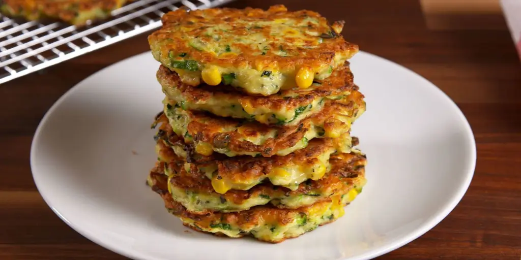 Лучший рецепт кукурузных лепешек из цуккини