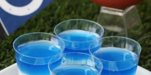 Лучший рецепт леденцов Indianapolis Colts Jell-O Shots - Как сделать шоты Indianapolis Colts Jell-O
