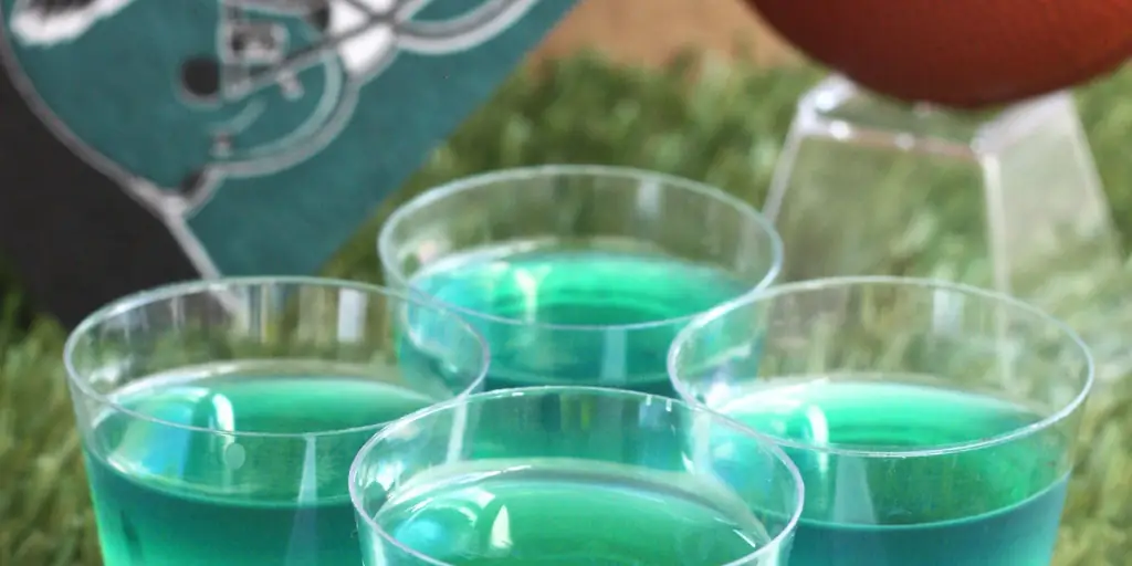 Лучший рецепт желейных драже Philadelphia Eagles Jell-O Shots