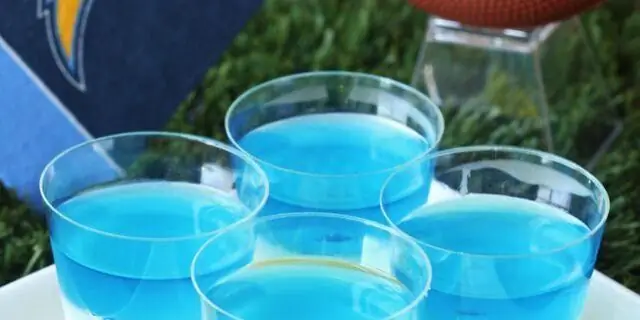 Лучшие рецепты джемов San Diego Chargers Jell-O Shots - Как сделать San Diego Chargers Jell-O Shots