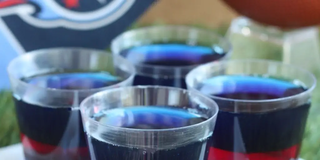 Лучший рецепт желе из Tennessee Titans Jell-O Shots - Как приготовить Tennessee Titans Jell-O Shots