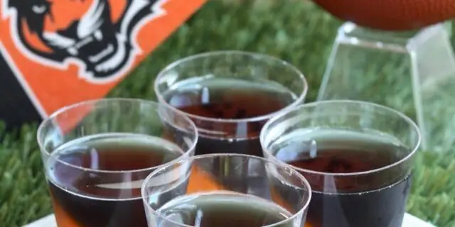 Лучший рецепт шотов Cincinnati Bengals Jell-O Shots - Как приготовить шоты Cincinnati Bengals Jell-O