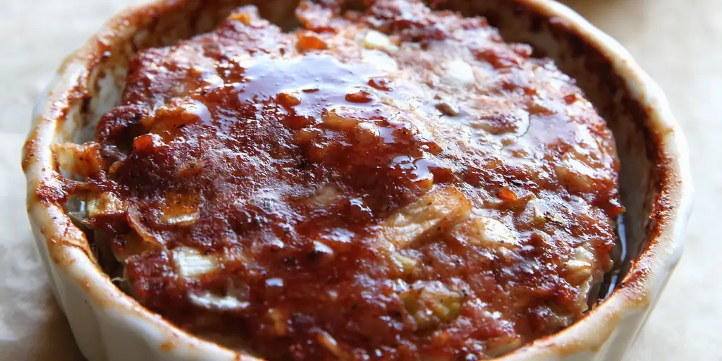 Лучший рецепт мясного рулета с глазурью для барбекю - Как приготовить мясной рулет с глазурью для барбекю