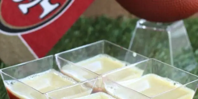 Лучший рецепт драже «Сан-Франциско 49ers Jell-O Shots» - Как приготовить «Сан-Франциско 49ers Jell-O Shots»