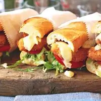 Shrimp Po’Boys - Рецепты сэндвичей - Рецепты моллюсков - Рецепты жареных креветок
