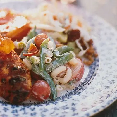 Марта Стюарт Салат с макаронами и картофелем