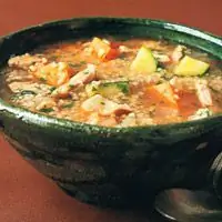 Марокканский суп с курицей и кускусом - Рецепты североафриканской кухни - Рецепты супа с курицей и макаронами - Рецепты супа с курицей и овощами
