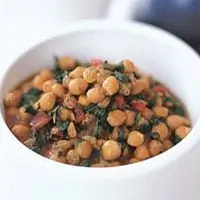 Рагу из нута и шпината - Рецепты рагу