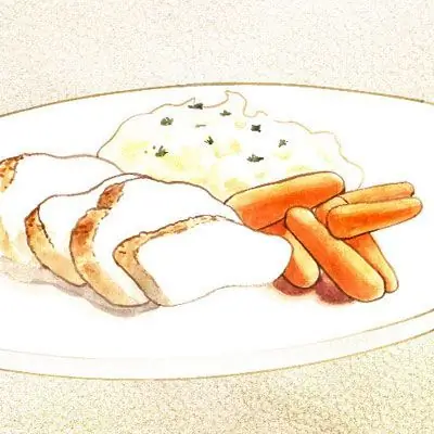 Жареные куриные крылышки с соусом из кинзы и мяты - Рецепты куриных грудок - Рецепты соусов с травами - Рецепты соусов с травами
