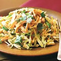 Вьетнамский салат из капусты и курицы - Рецепты салата из измельченной курицы Сесме