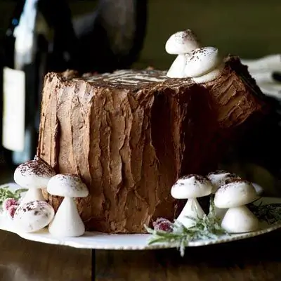 Шоколадно-солодовый Stump de Noël Рецепт