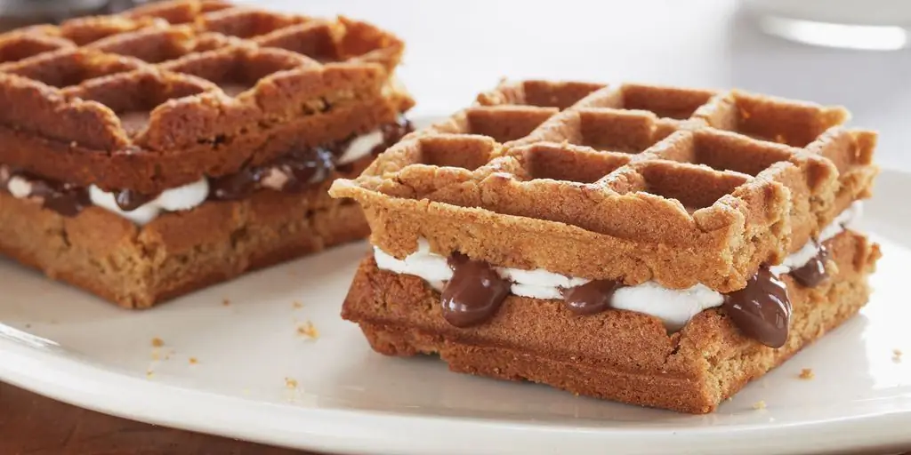 Рецепт вафли S'mores