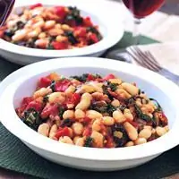 Рагу из капусты и белой фасоли - Рецепты с овощами - Рецепты колбас - Португальский рецепты