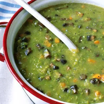 Гороховый суп с портобелло - Зима - Comfort Food