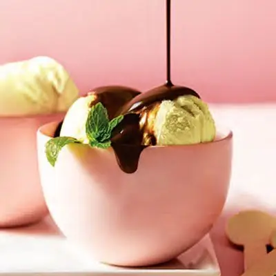 Heavenly Fresh Mint Ice Cream - Рецепты десертов - Домашнее мороженое