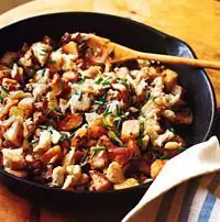Хэш из южного краба - Рецепты из морепродуктов - Рецепты из моллюсков - Рецепты из картофеля