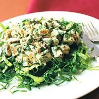 Куриный салат с тмином и петрушкой - Рецепты с курицей-гриль