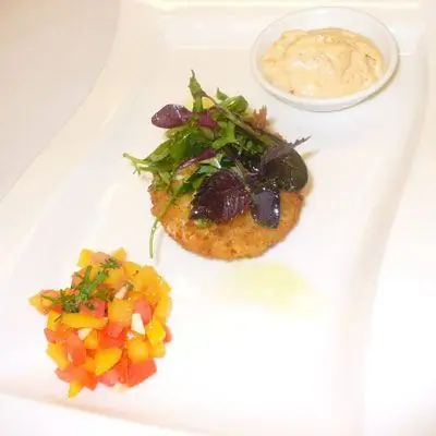 Bally's Steakhouse Jumbo Lump Crab Cake - Vegas Cheap Eats - Рецепты