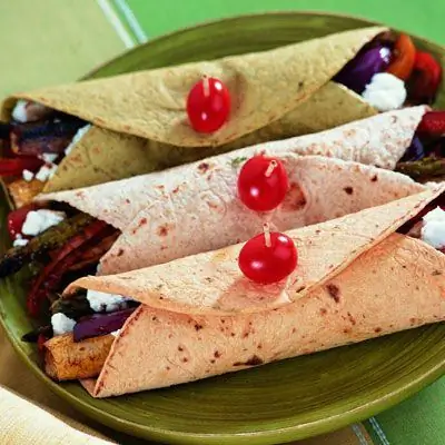 Edgy Veggie - Овощная обертка - Легкие рецепты сэндвичей