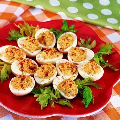 Heavenly Eggs - Яйца с начинкой - Легкие рецепты закусок