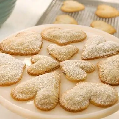 Рецепт сердечек с изюмом
