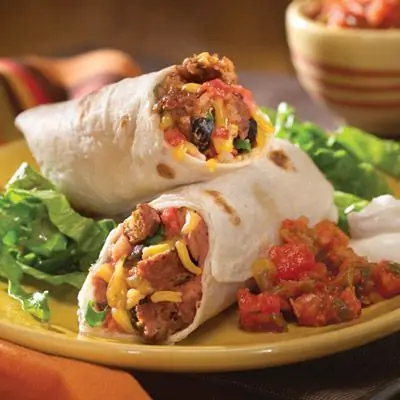 Рецепт буррито с фасолью Chipotle