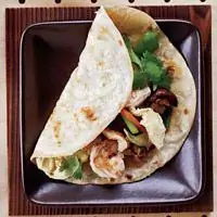 Moo Shu Shrimp - Рецепты жареных креветок с овощами - Рецепты креветок с капустой и грибами
