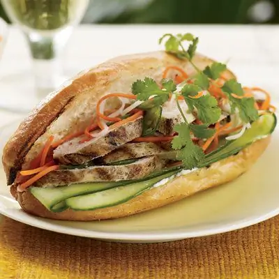 Курица на гриле Bánh Mì Рецепт