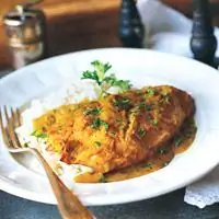 Курица с банановым соусом карри - Карибские рецепты