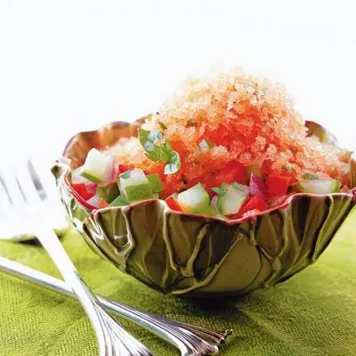 Gazpacho Granita - Испанские рецепты - Холодные закуски